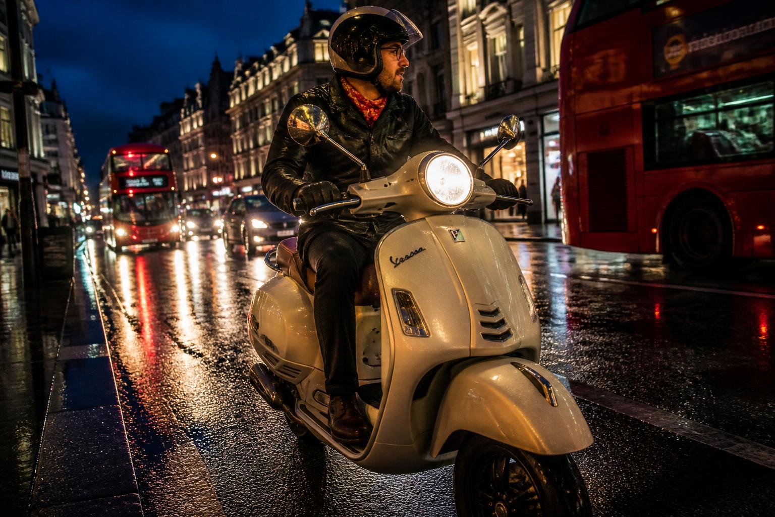 Scooter & Commuter , Vespa, ADV and city-slicing style